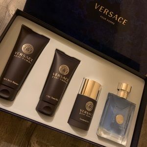 VERSACE Men‘s 4 pc Pour Homme